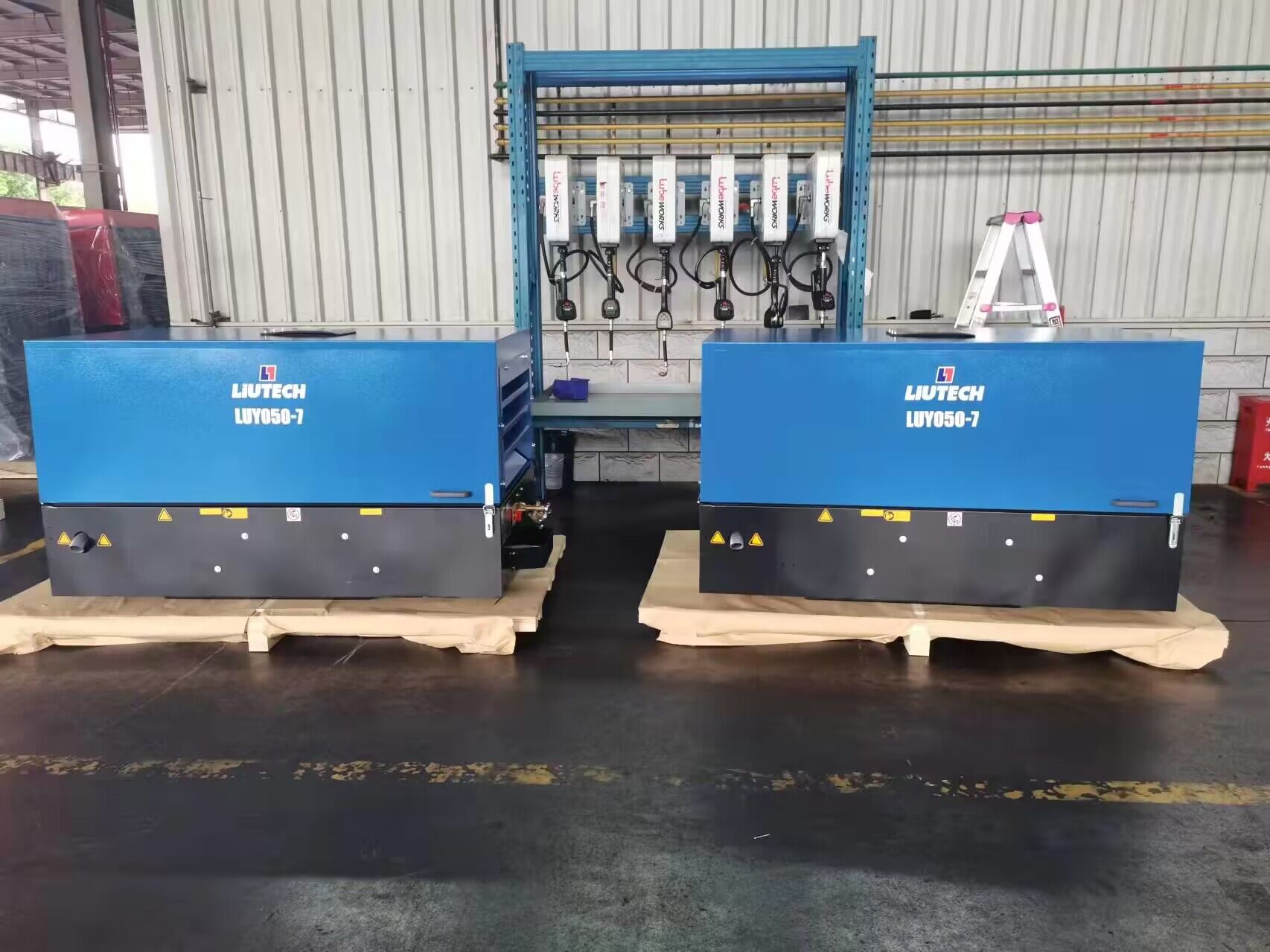 Компрессор Liutech на объекте