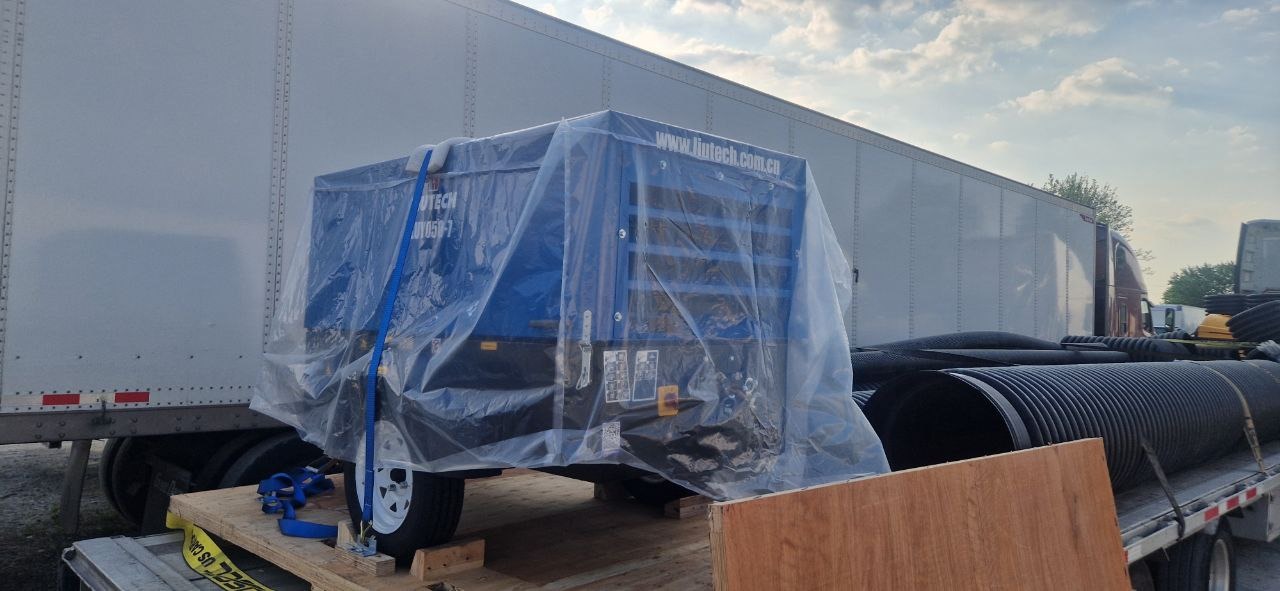 Компрессор Liutech в кожухе