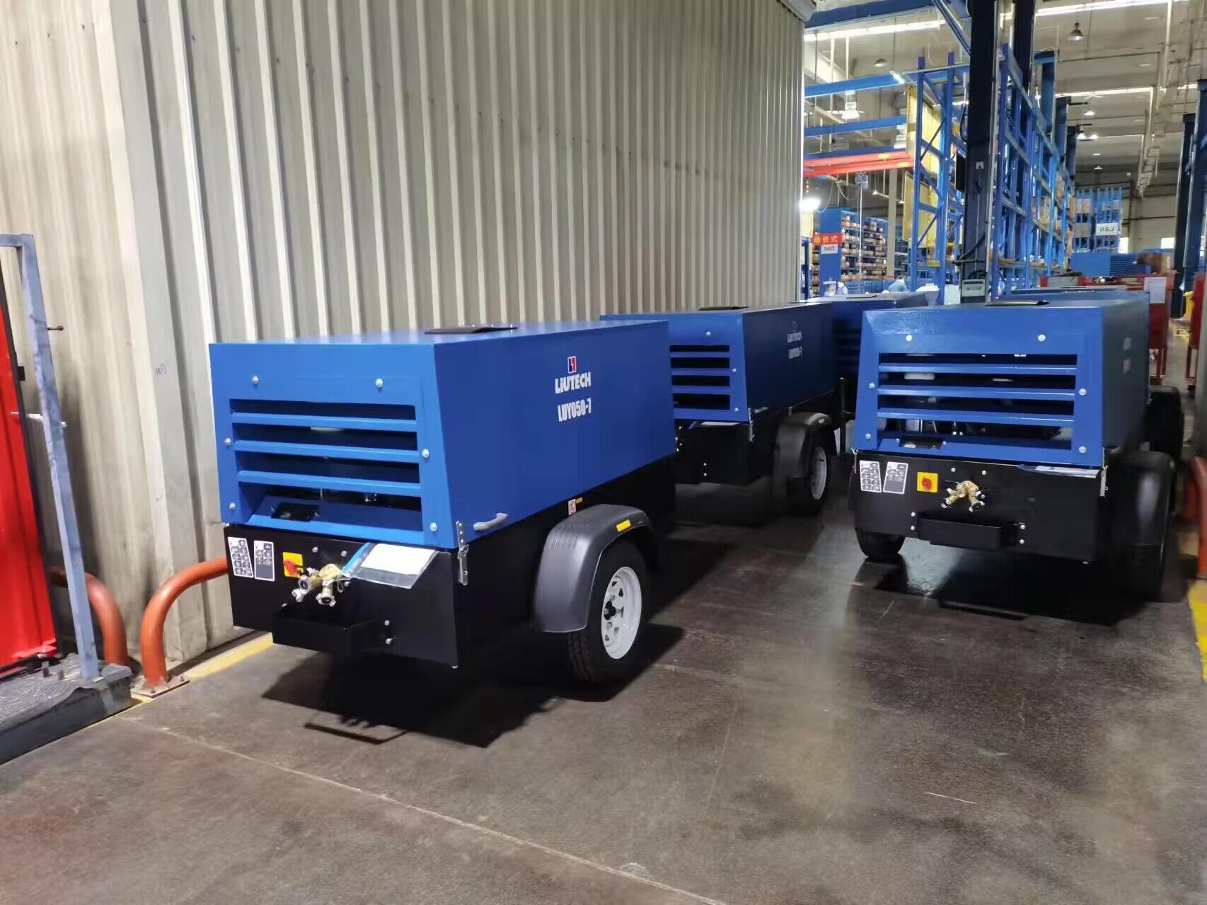 Готовый к отгрузке компрессор